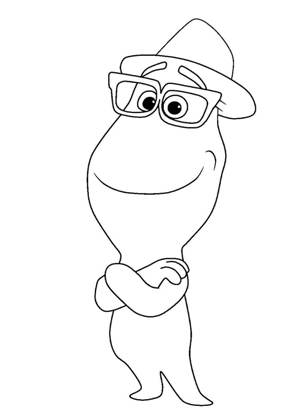 Душа раскраска 12