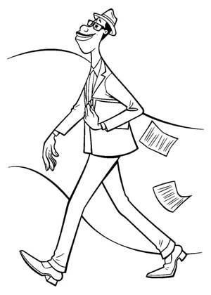 Душа раскраска 17