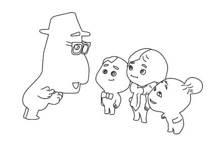 Душа раскраска 3