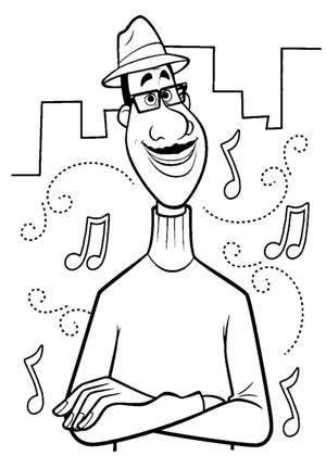 Душа раскраска 8