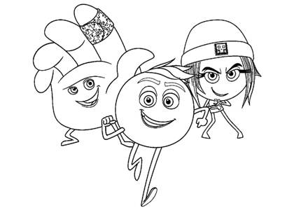 Раскраски Эмоджи Эмоджи раскраска 4