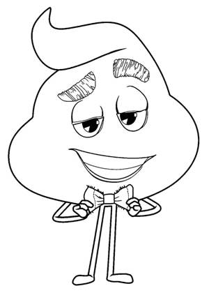 Раскраски Эмоджи Эмоджи раскраска 7