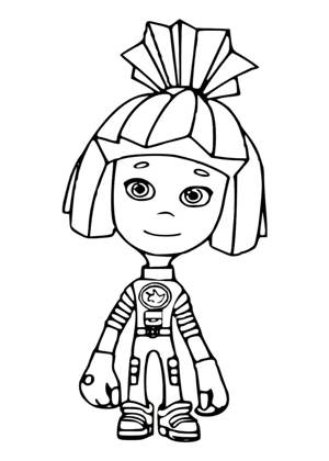 Раскраски Фиксики Фиксики раскраска 11