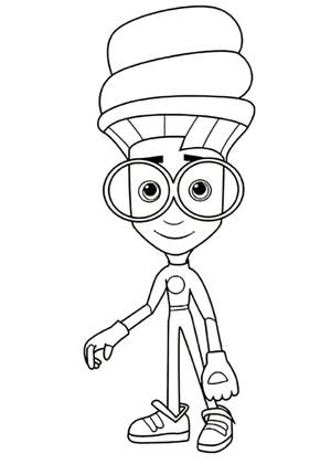 Раскраски Фиксики Фиксики раскраска 12