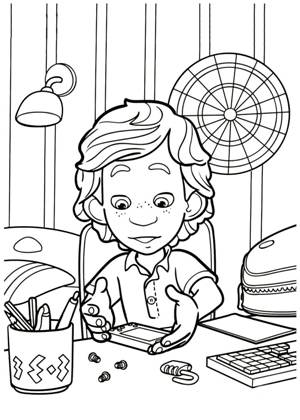 Раскраски Фиксики Фиксики раскраска 13