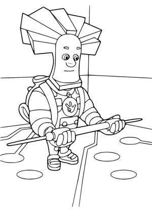 Раскраски Фиксики Фиксики раскраска 14