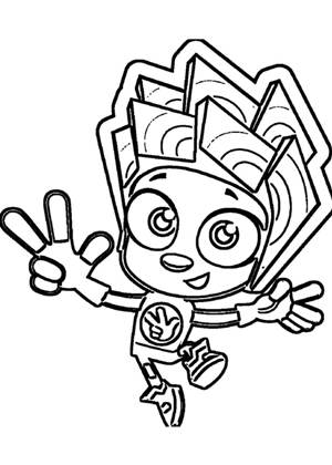 Раскраски Фиксики Фиксики раскраска 19