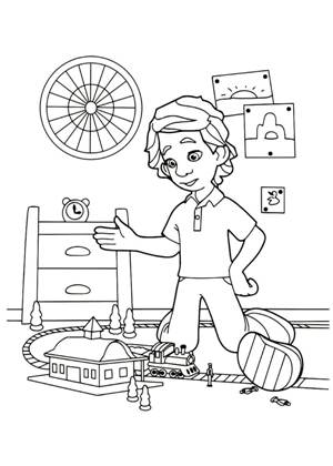 Раскраски Фиксики Фиксики раскраска 26