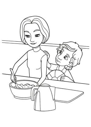 Раскраски Фиксики Фиксики раскраска 27