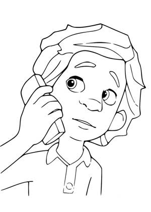 Раскраски Фиксики Фиксики раскраска 9