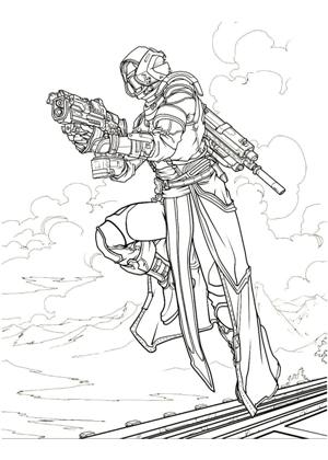 Фортнайт раскраска 20