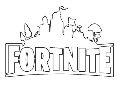 Фортнайт раскраска 23