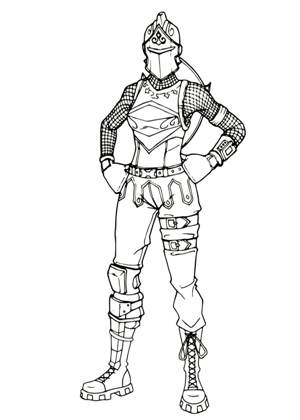 Фортнайт раскраска 9