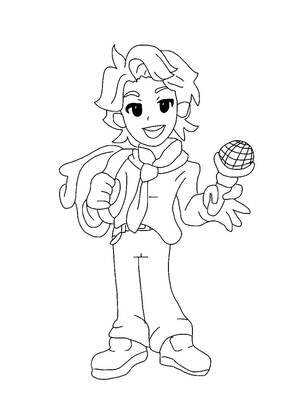 Friday Night Funkin — раскраска 13