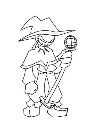 Friday Night Funkin — раскраска 7