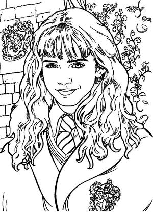 Раскраски Гарри Поттер Гарри Поттер — раскраска 25