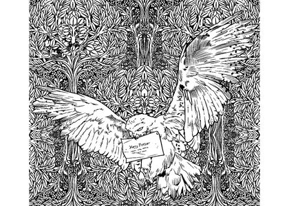 Раскраски Гарри Поттер Гарри Поттер — раскраска 42