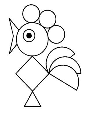 Раскраски Геометрические фигуры Геометрические фигуры раскраска 40