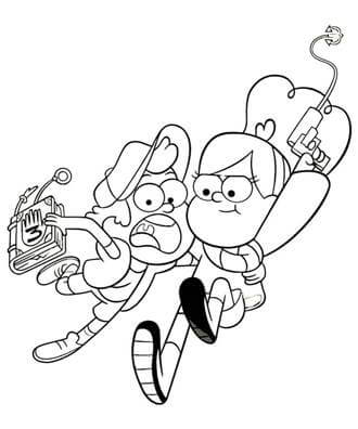 Раскраски Гравити Фолз Гравити Фолз