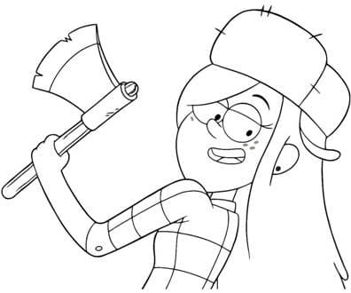 Раскраски Гравити Фолз Гравити Фолз