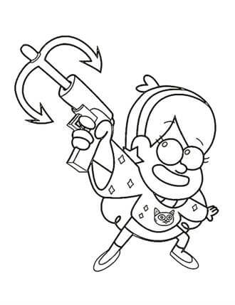 Раскраски Гравити Фолз Гравити Фолз