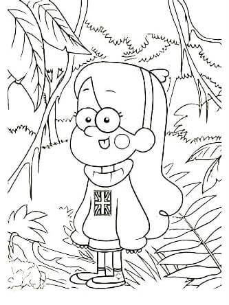 Раскраски Гравити Фолз Гравити Фолз