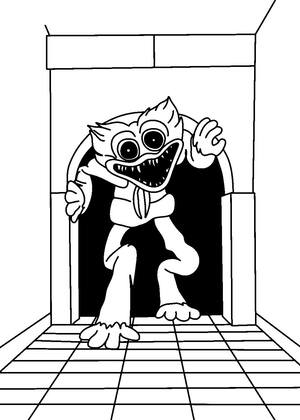 Хаги Ваги — раскраска 15