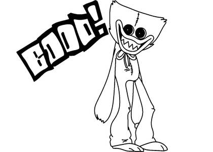 Хаги Ваги — раскраска 25