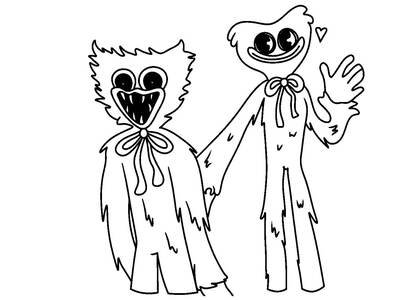 Хаги Ваги — раскраска 26