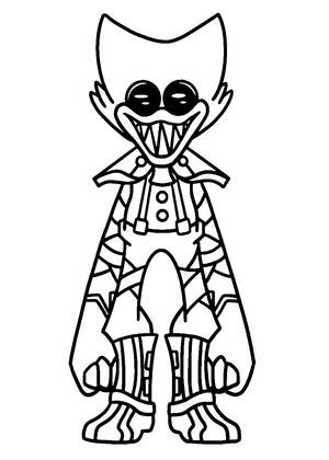 Хаги Ваги — раскраска 3