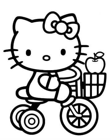 Раскраски Хелло Китти Хелло Китти