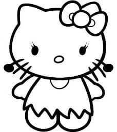 Раскраски Хелло Китти Хелло Китти