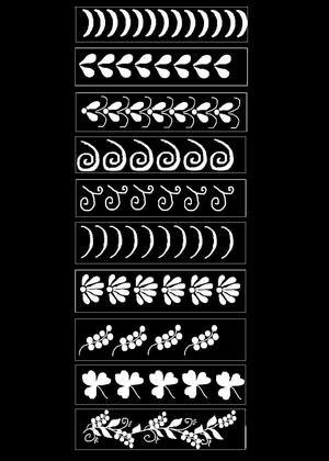 Хохлома – раскраска 11