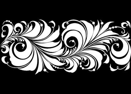 Хохлома – раскраска 47