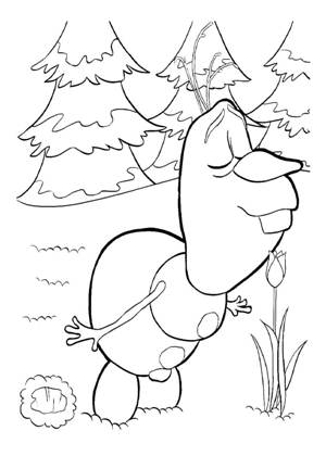 Раскраски Холодное сердце Холодное сердце раскраска 15