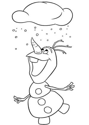 Раскраски Холодное сердце Холодное сердце раскраска 8