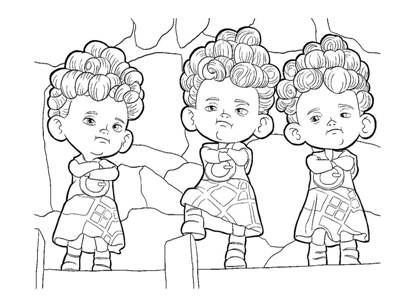 Раскраски Храбрая сердцем Храбрая сердцем раскраска 2