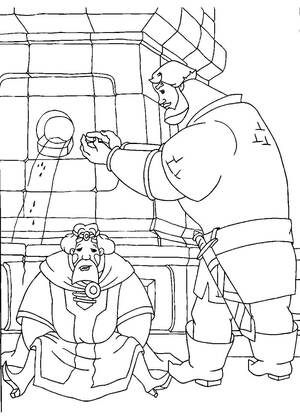 Раскраски Илья Муромец Илья Муромец — раскраска 14