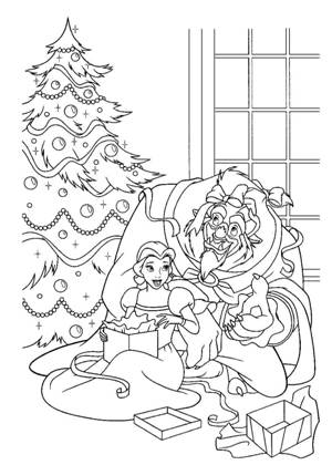 Из Новогодних мультфильмов – раскраска 11
