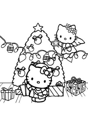 Из Новогодних мультфильмов – раскраска 23