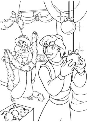 Из Новогодних мультфильмов – раскраска 35