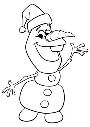 Из Новогодних мультфильмов – раскраска 37