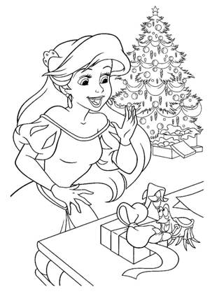 Из Новогодних мультфильмов – раскраска 4