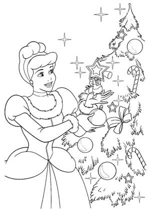 Из Новогодних мультфильмов – раскраска 5