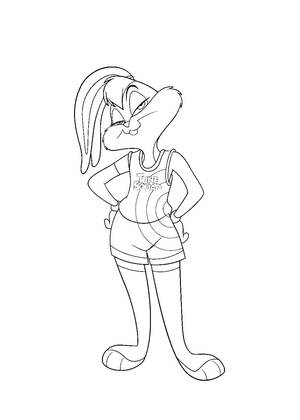 Космический джем – раскраска 20