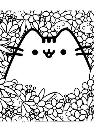 Раскраски Кот Пушин Кот Пушин — раскраска 18