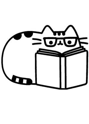 Раскраски Кот Пушин Кот Пушин — раскраска 39