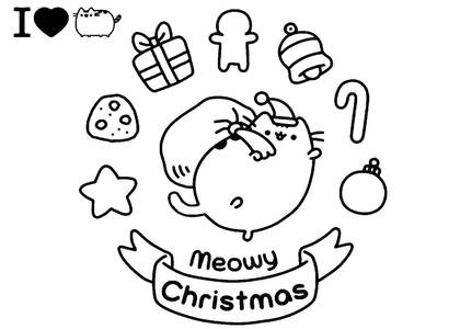 Раскраски Кот Пушин Кот Пушин — раскраска 55