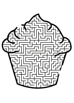 Лабиринты – раскраска 4
