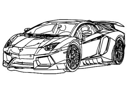 Раскраски Ламборджини распечатать или скачать бесплатно в формате PDF.